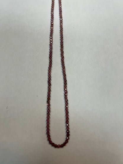 SPINEL, MULTI SPINEL ROUND FACETED 2-3MM