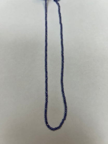 TANZANITE ROUND FACETED 2-3mm