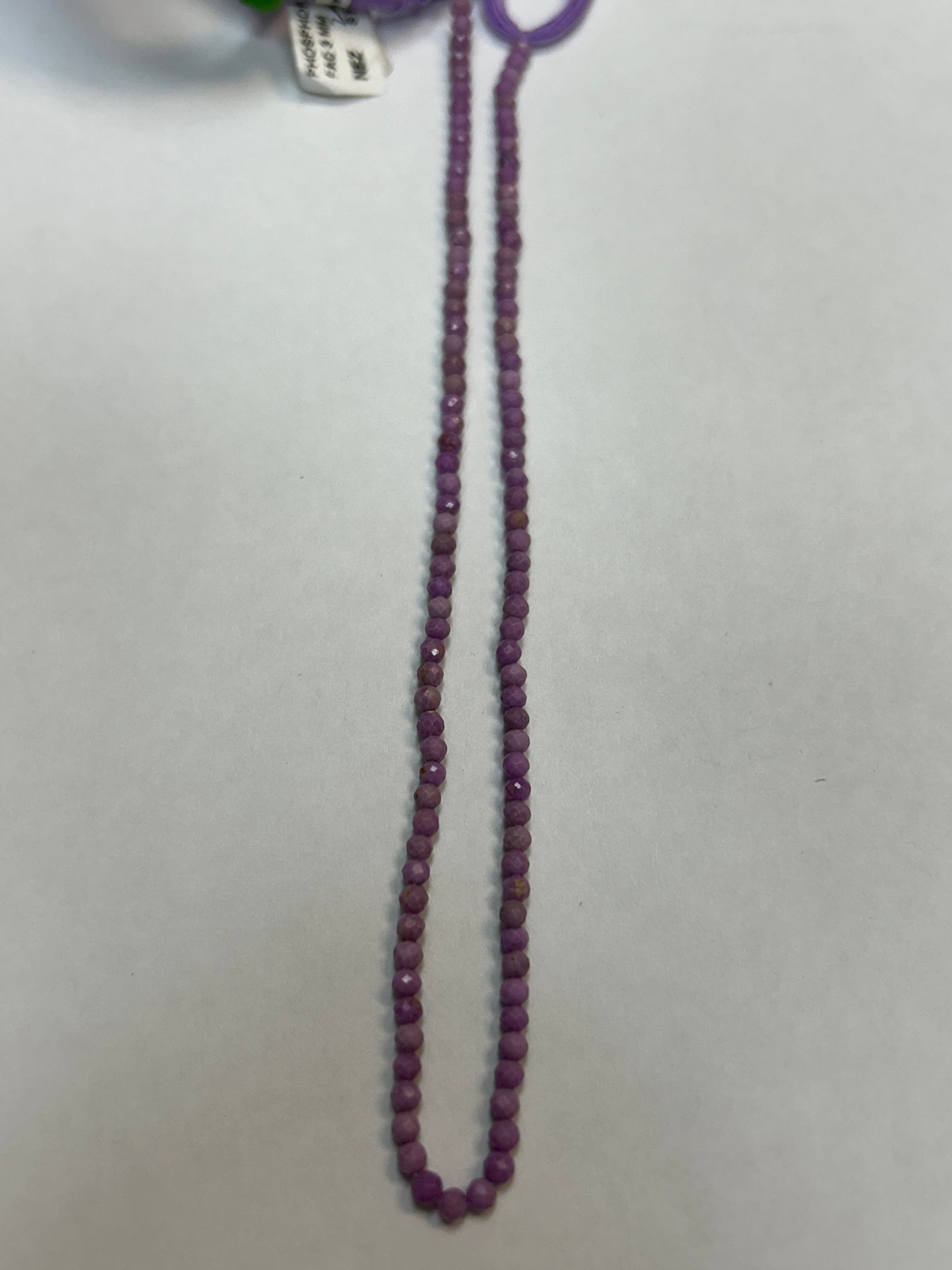 Phosphosiderite Round Faceted 3-4mm