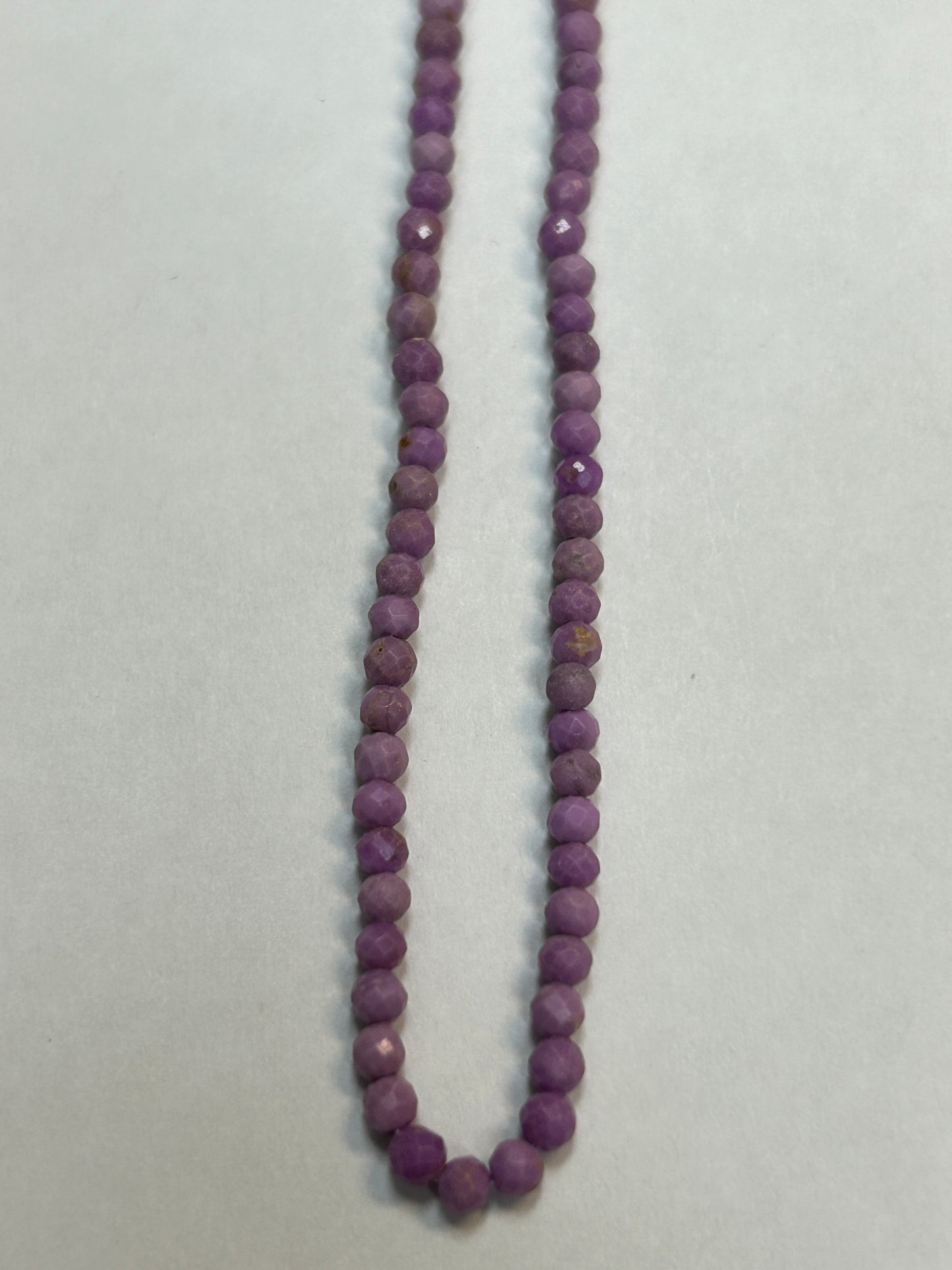 Phosphosiderite Round Faceted 3-4mm