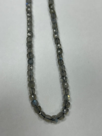 Labradorite Beads Facetted Square,Facetted Box