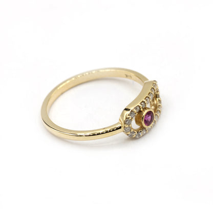 14k Solid Gold Diamond Rings