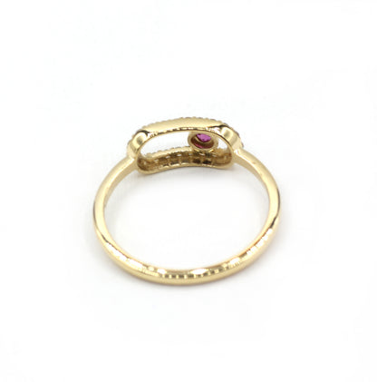 14k Solid Gold Diamond Rings