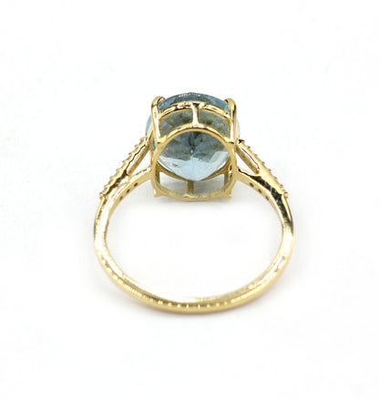 14k Solid Gold Diamond Rings