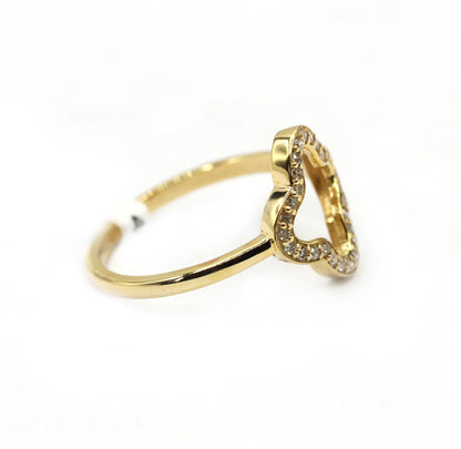 14k Solid Gold Diamond Rings