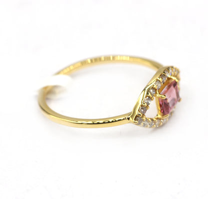 Evil Eye 14k Solid Gold Diamond Rings..