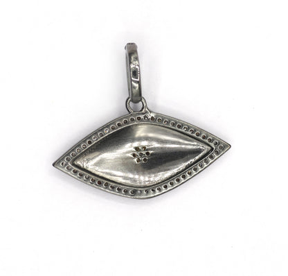Evil Eye Pave Diamond Pendant