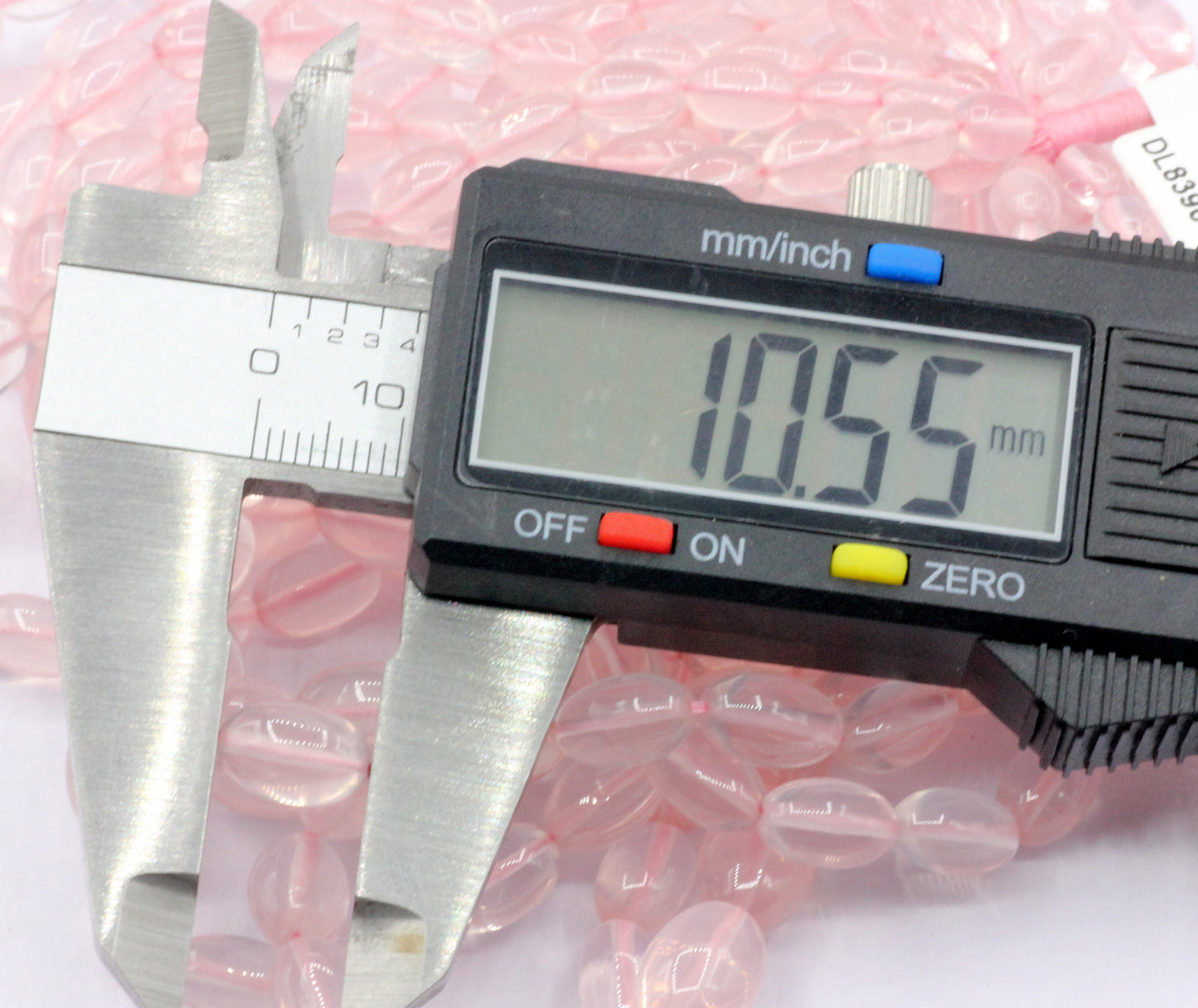 Quartz, Rose Quartz Beads Smooth Oval Genuine Natural Rose Quartz Gemstone Beads