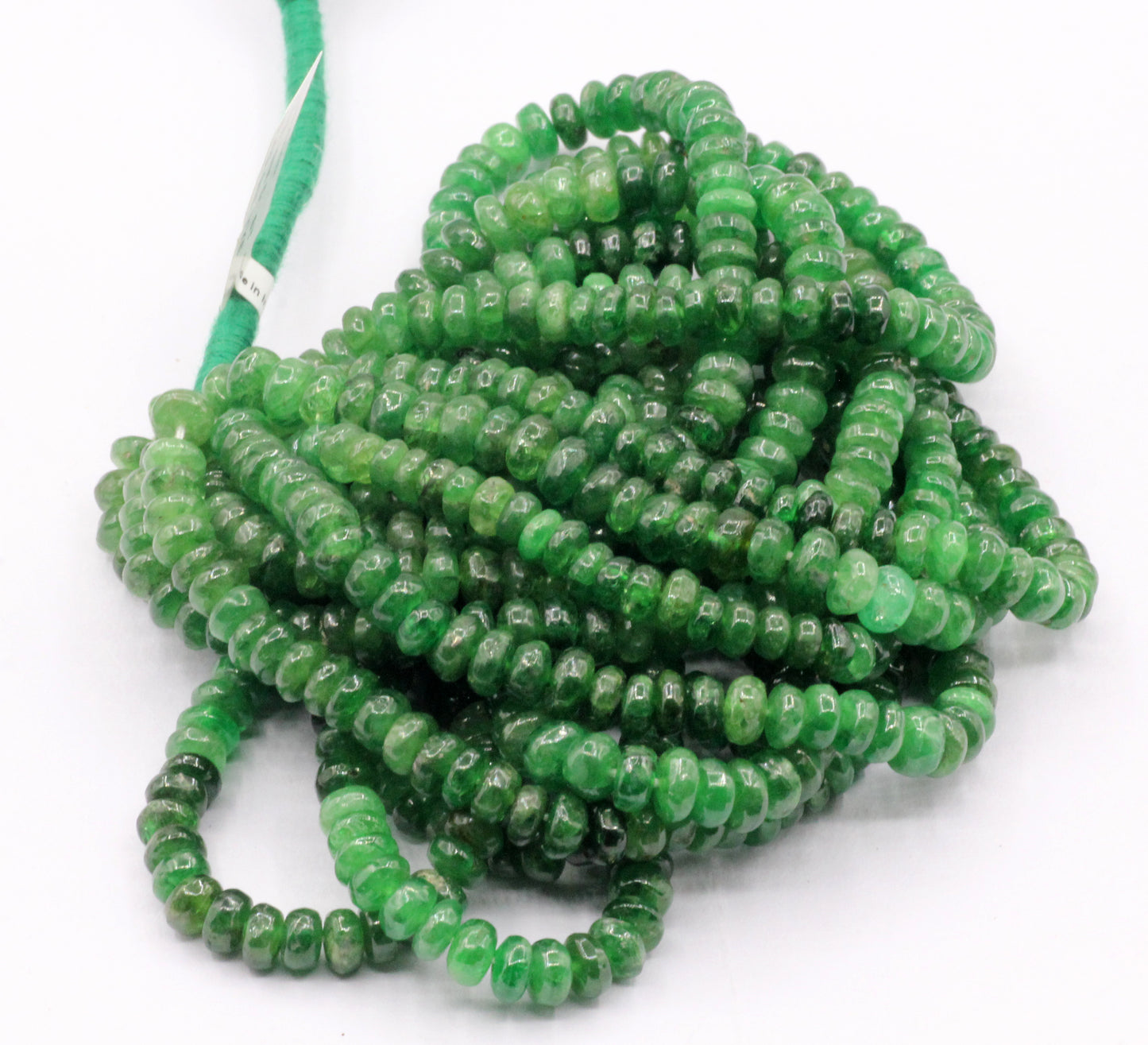 Tsvorite Smooth Bead, Size 5 mm