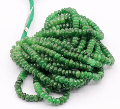 Tsvorite Smooth Bead, Size 5 mm