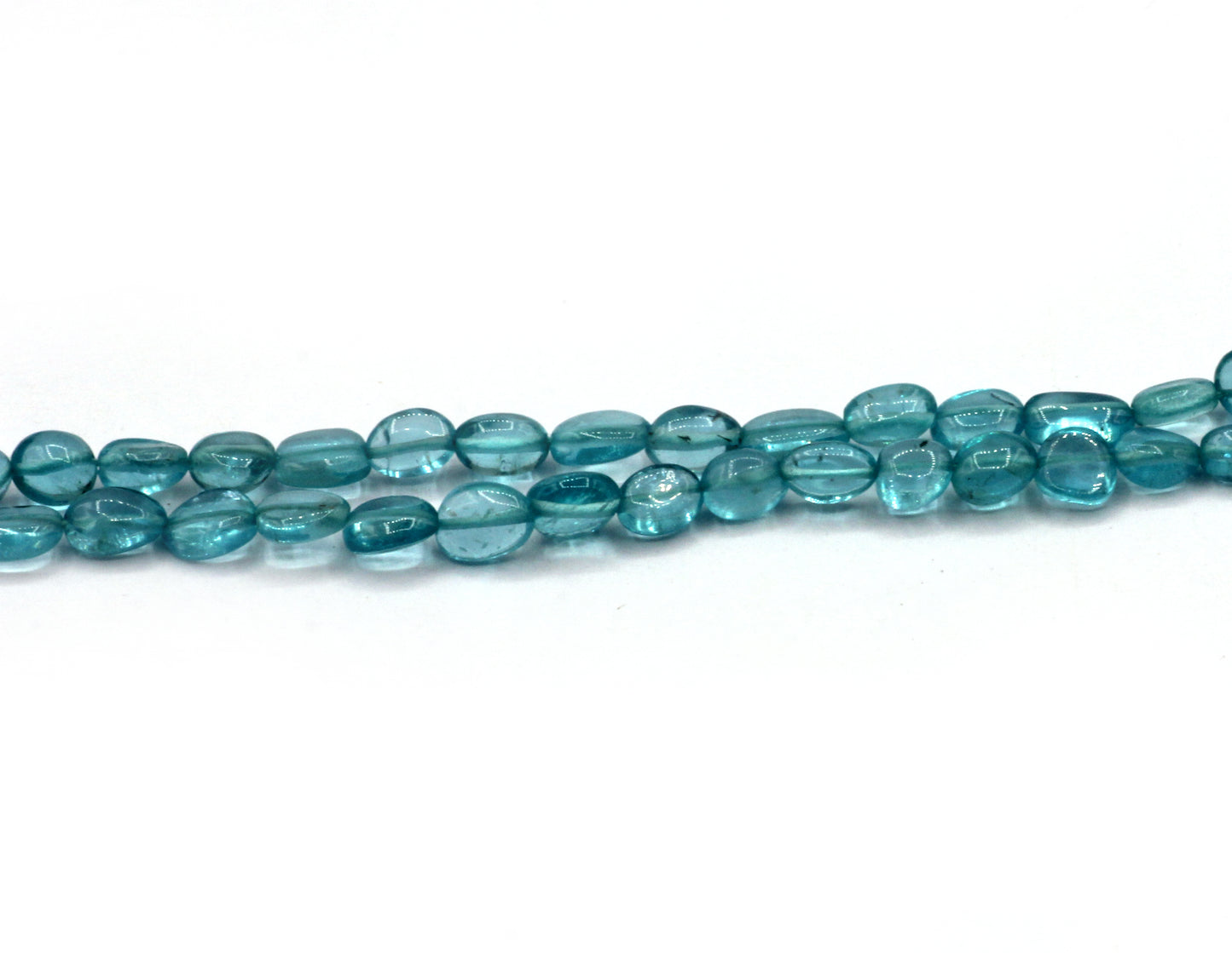 Apatite Smooth Nuggets Bead. Size 6x9 mm
