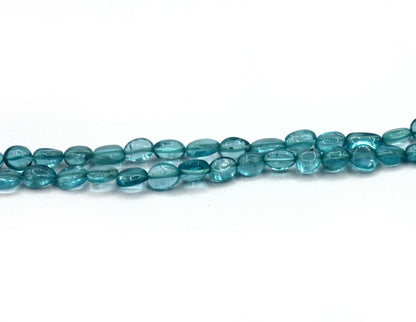 Apatite Smooth Nuggets Bead. Size 6x9 mm