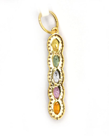 14k Solid Gold Diamond Pendants.