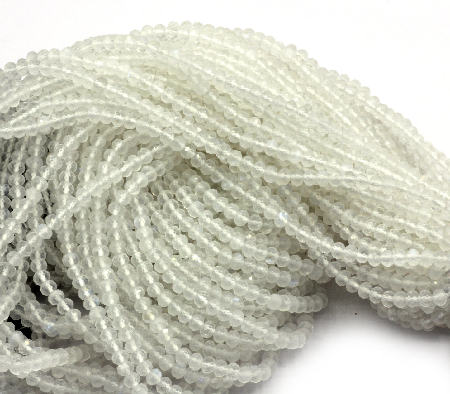 Moonstone, Rainbow Moonstone Faceted Beads