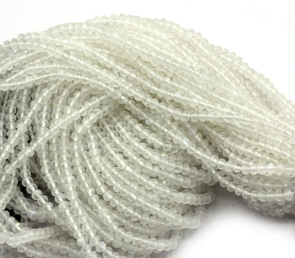 Moonstone, Rainbow Moonstone Faceted Beads