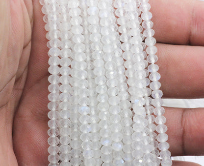 Moonstone, Rainbow Moonstone Faceted Beads