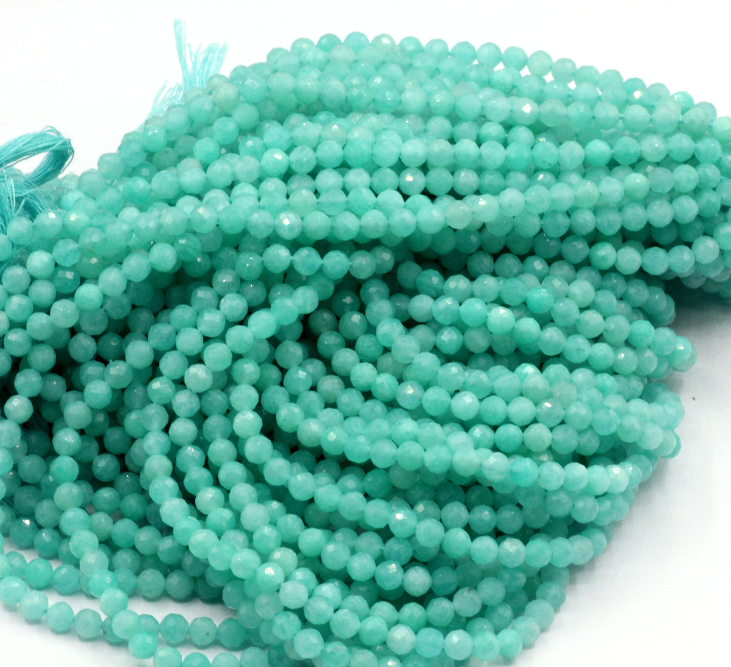 Amazonite Faceted Beads