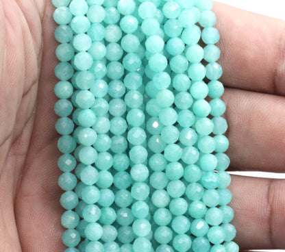 Amazonite Faceted Beads