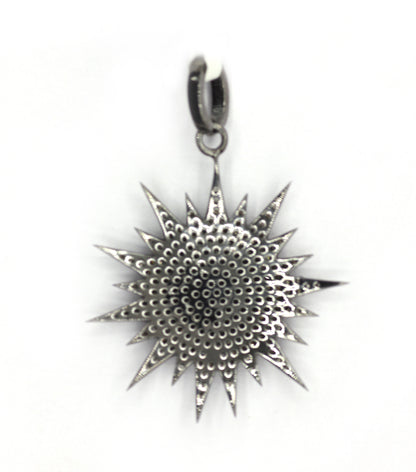 Star Pave Diamond Pendant