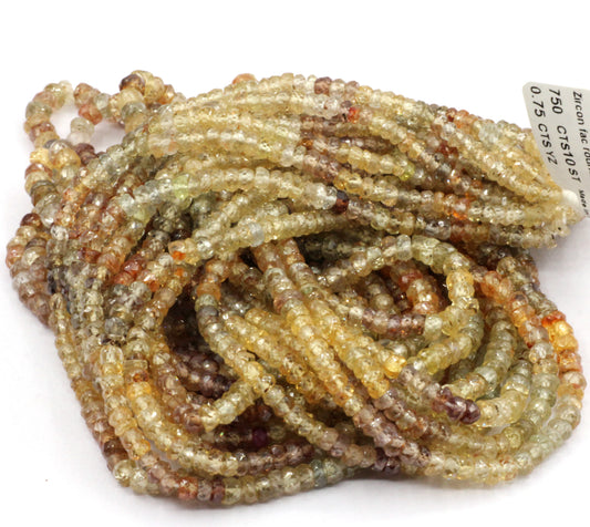 Zircon, Natural Zircon Beads Faceted