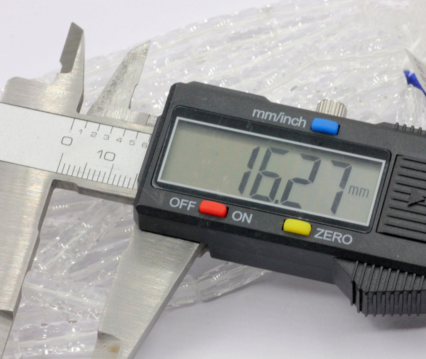 Quartz, Crystal Quartzs Faceted Tube Beads