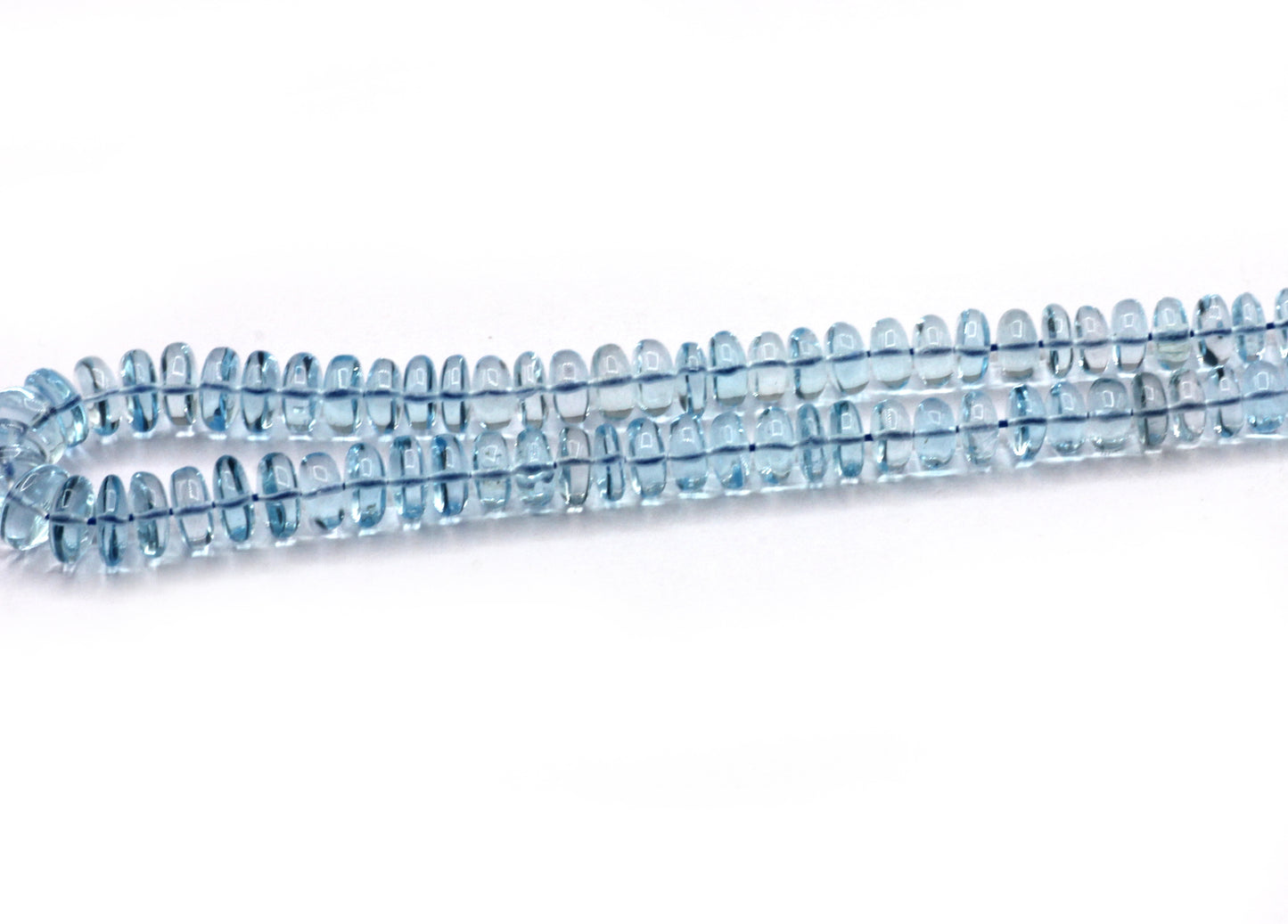 Topaz, Blue Topaz Smooth Bead