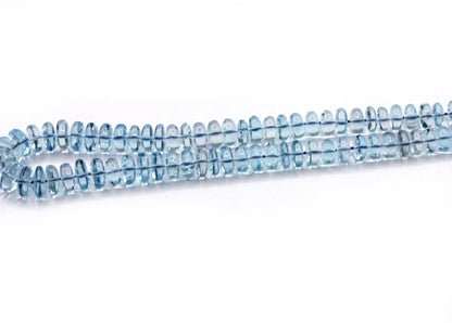 Topaz, Blue Topaz Smooth Bead