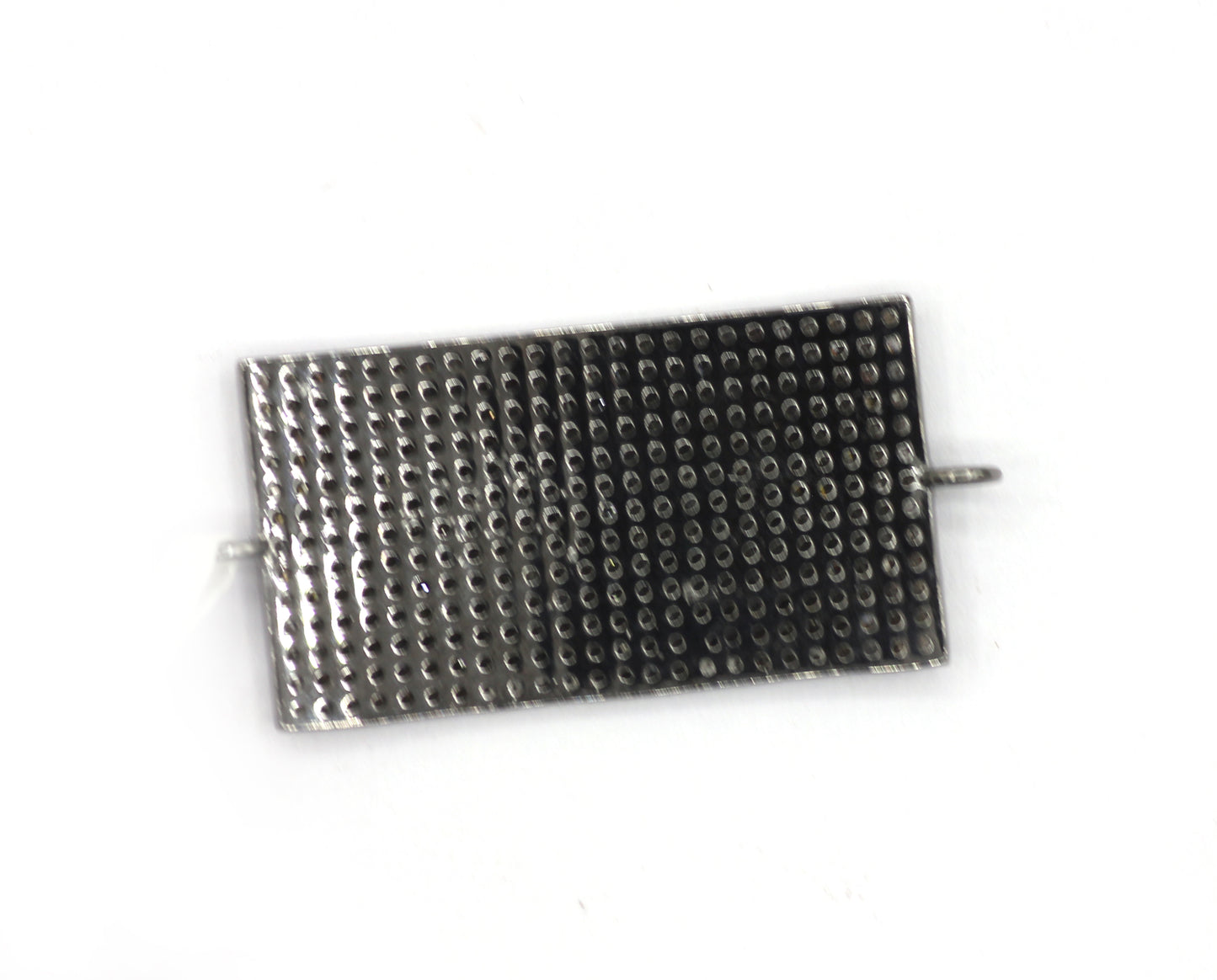 Rectangle Pave Diamond Pendant