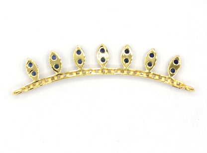 14k Solid Gold Diamond Pendants.
