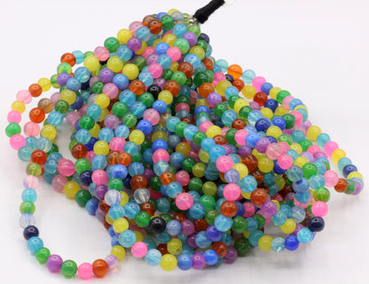 Opal, Disco Opal Beads Smooth, Dyed Color