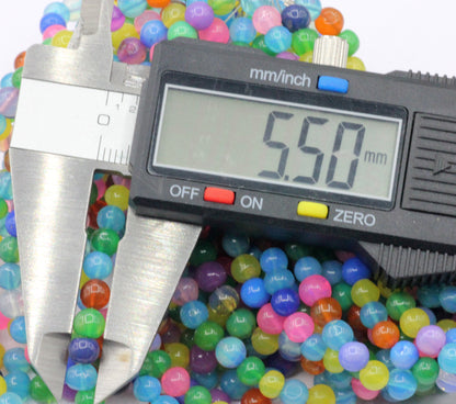 Opal, Disco Opal Beads Smooth, Dyed Color