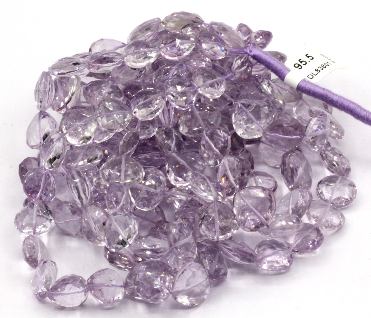 Amethyst, Pink Amethyst Faceted Beads