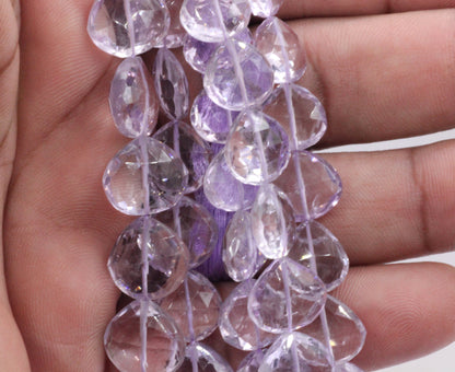 Amethyst, Pink Amethyst Faceted Beads