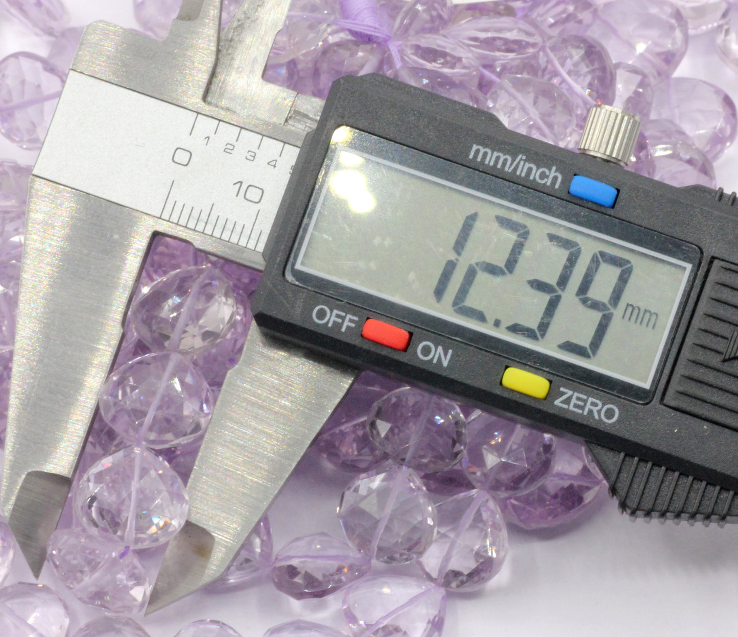 Amethyst, Pink Amethyst Faceted Beads