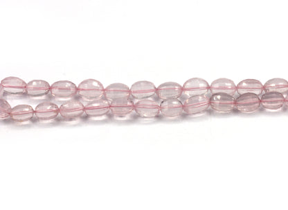 Quartz, Rose Quartz Faceted Beads,