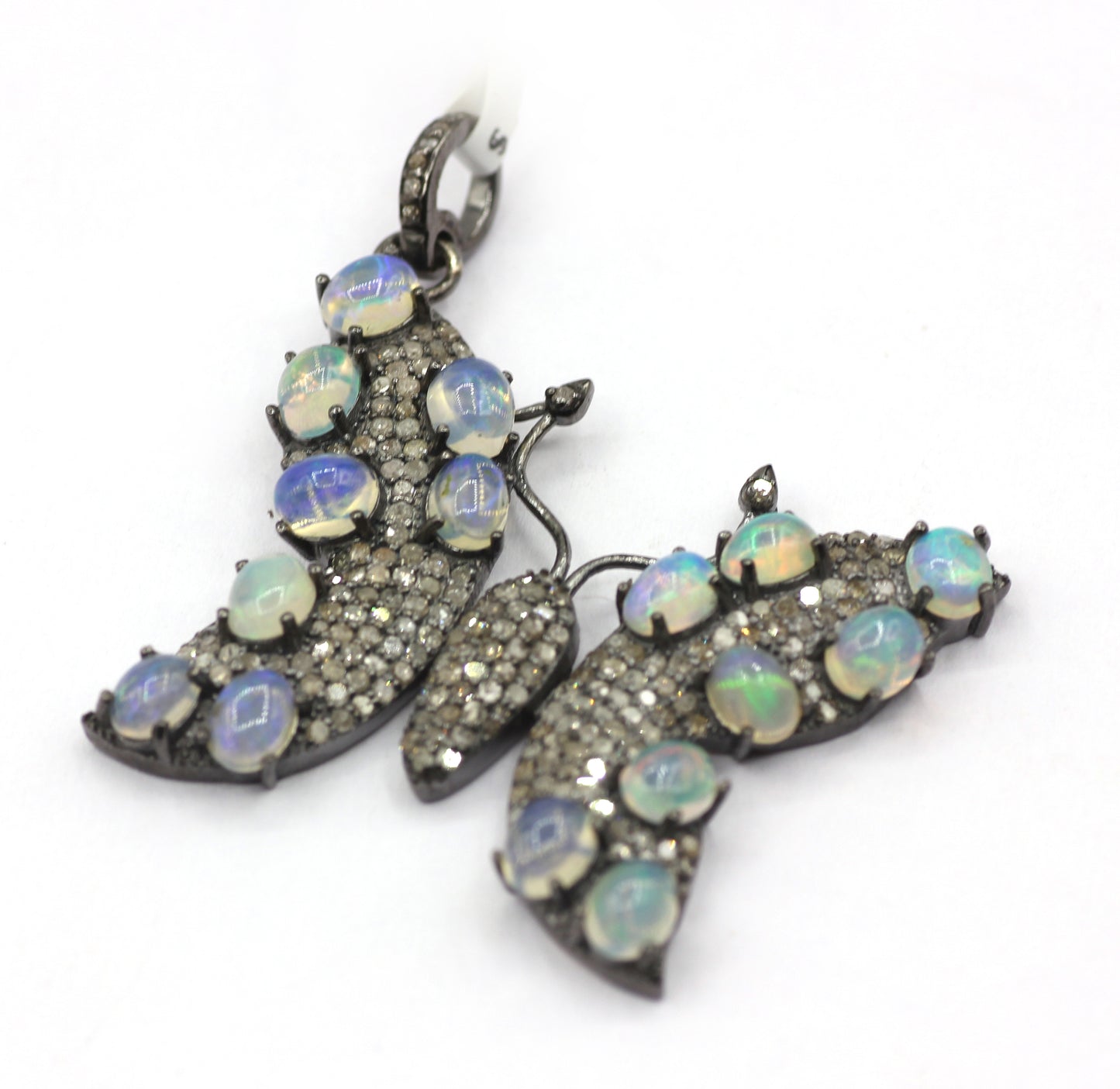 Butterfly Pave Diamond Pendant