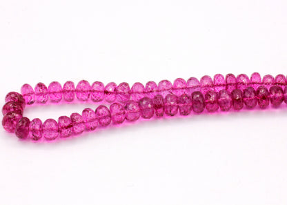 Topaz, Pink Topaz Faceted Beads, Size 9 mm, Natural Topaz Gemstone Beads, Dyed Coated Color ( Color Stable, not Bleeding)