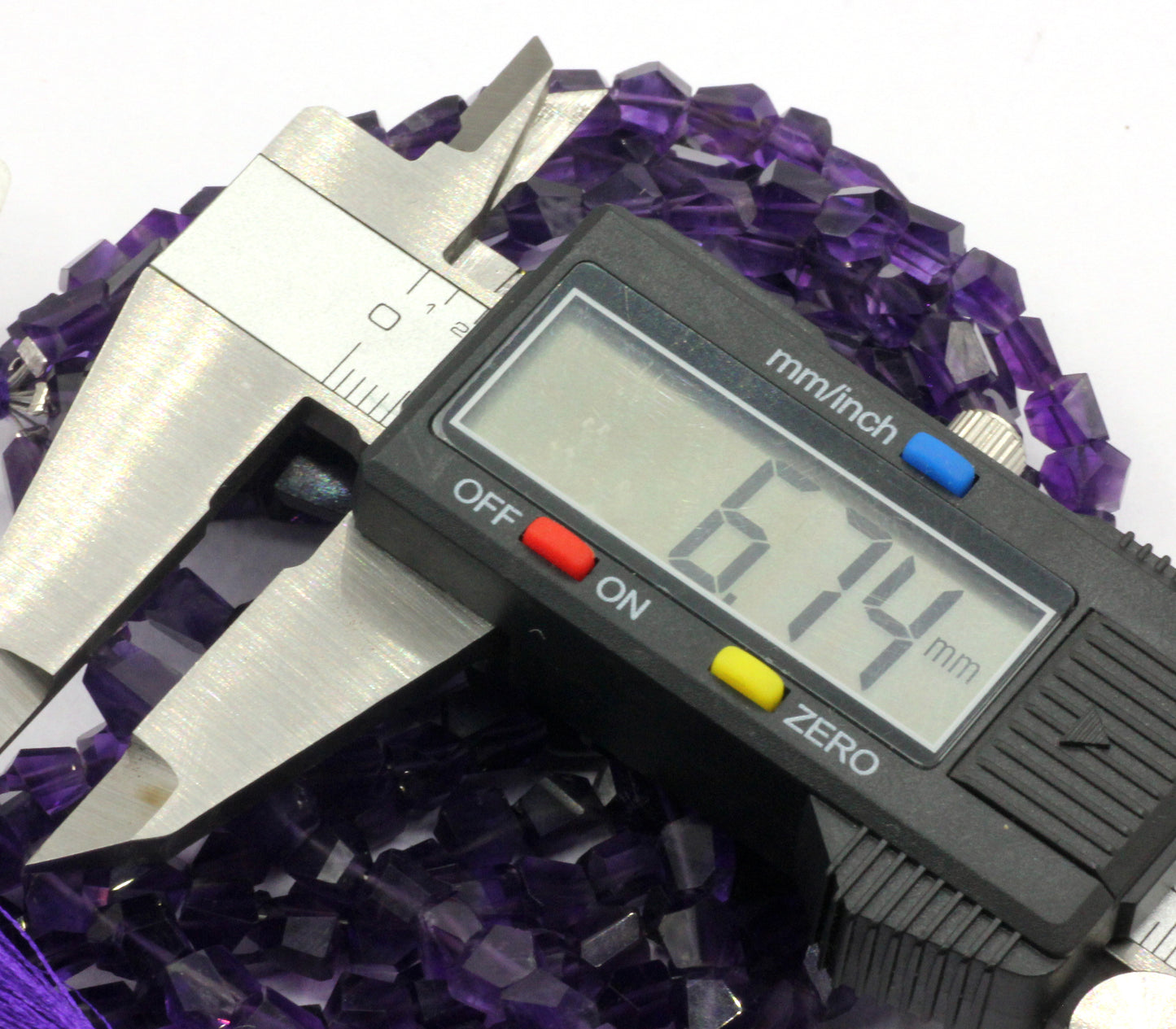 Amethyst  Faceted Nuggets Beads, Natural Amethyst