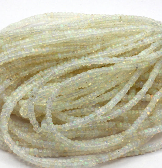 Opal, Ethiopian opal Smooth Beads, Size 3 to 4 mm
