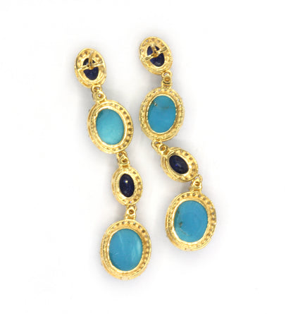14k Solid Gold Diamond Earring.14k Solid Gold Diamond Earring..