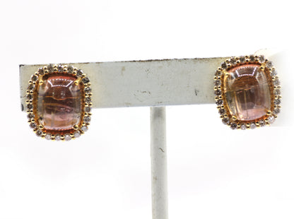 14k Gold Diamond  Stud Earring