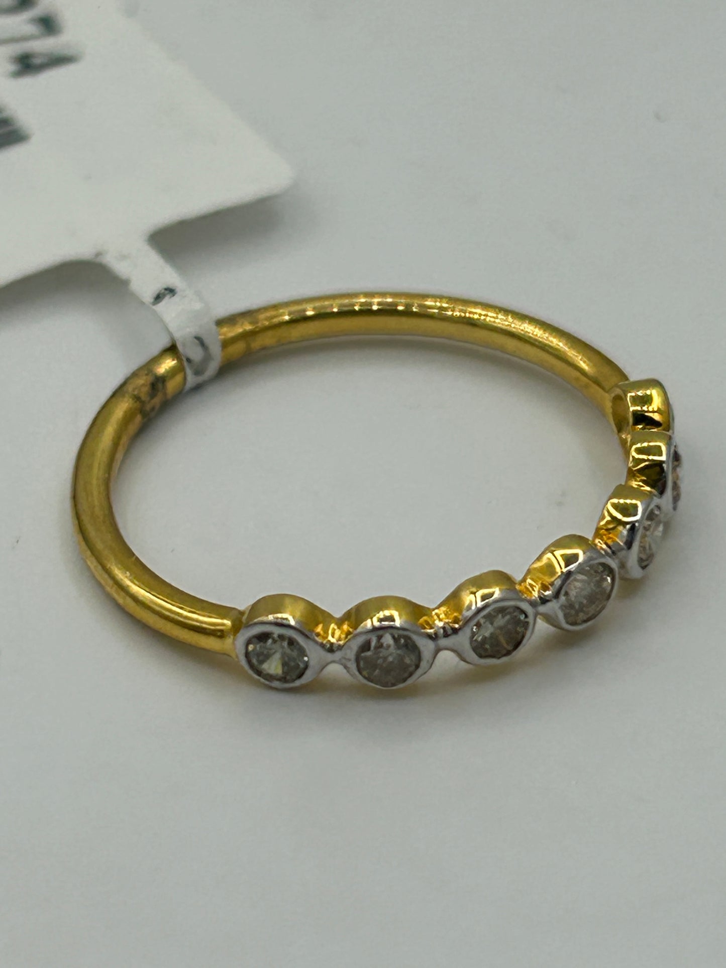 14k Solid Gold Diamond Rings..