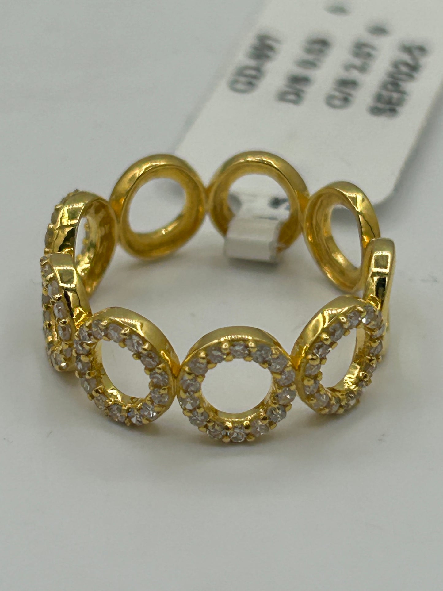 14k Solid Gold Diamond Rings..