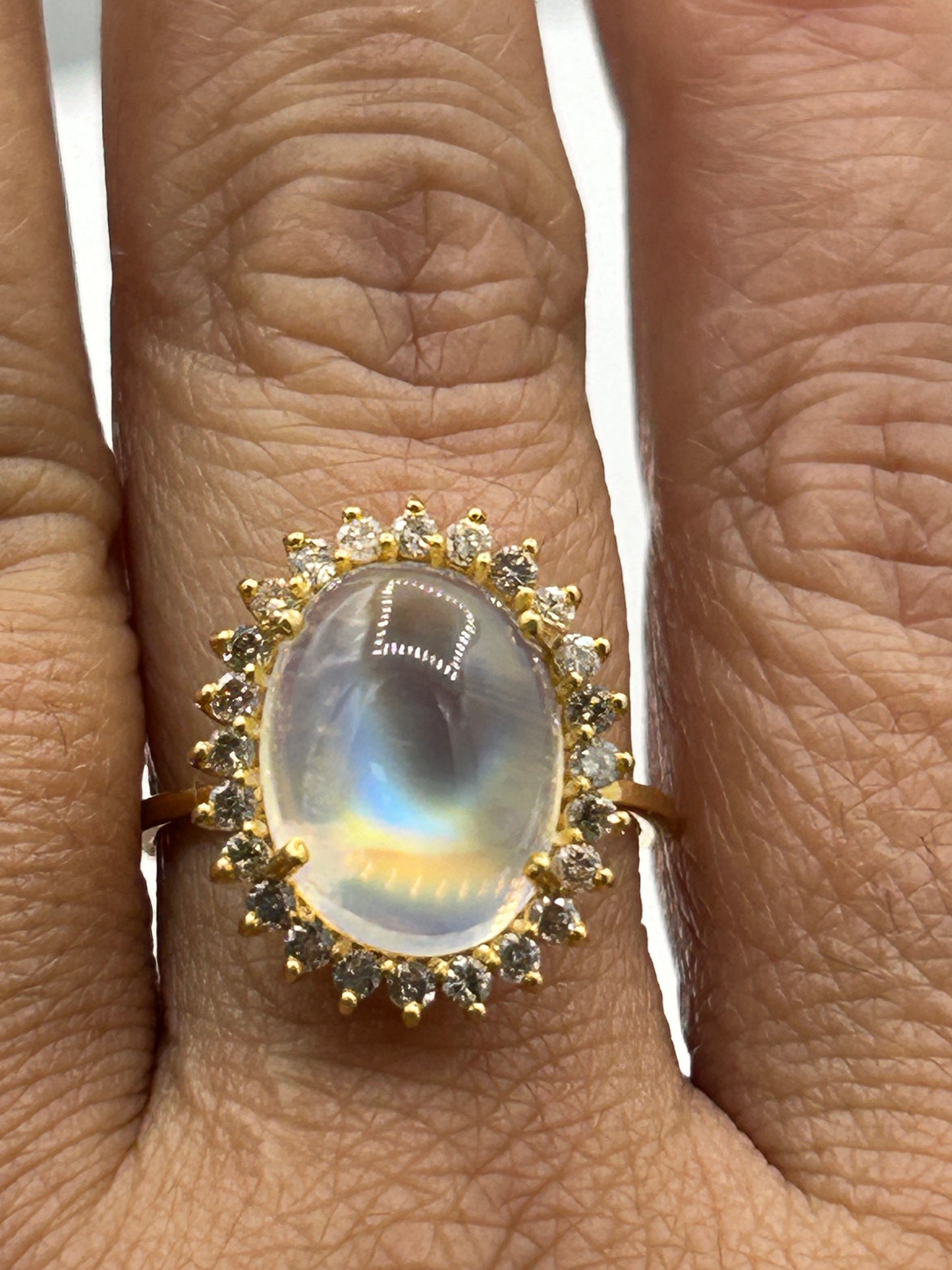14k Solid Gold Diamond Rings..