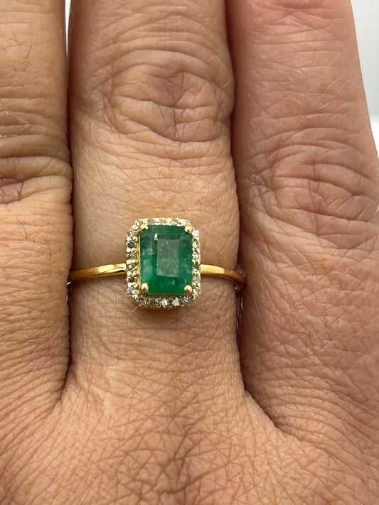 14k Solid Gold Diamond Rings..
