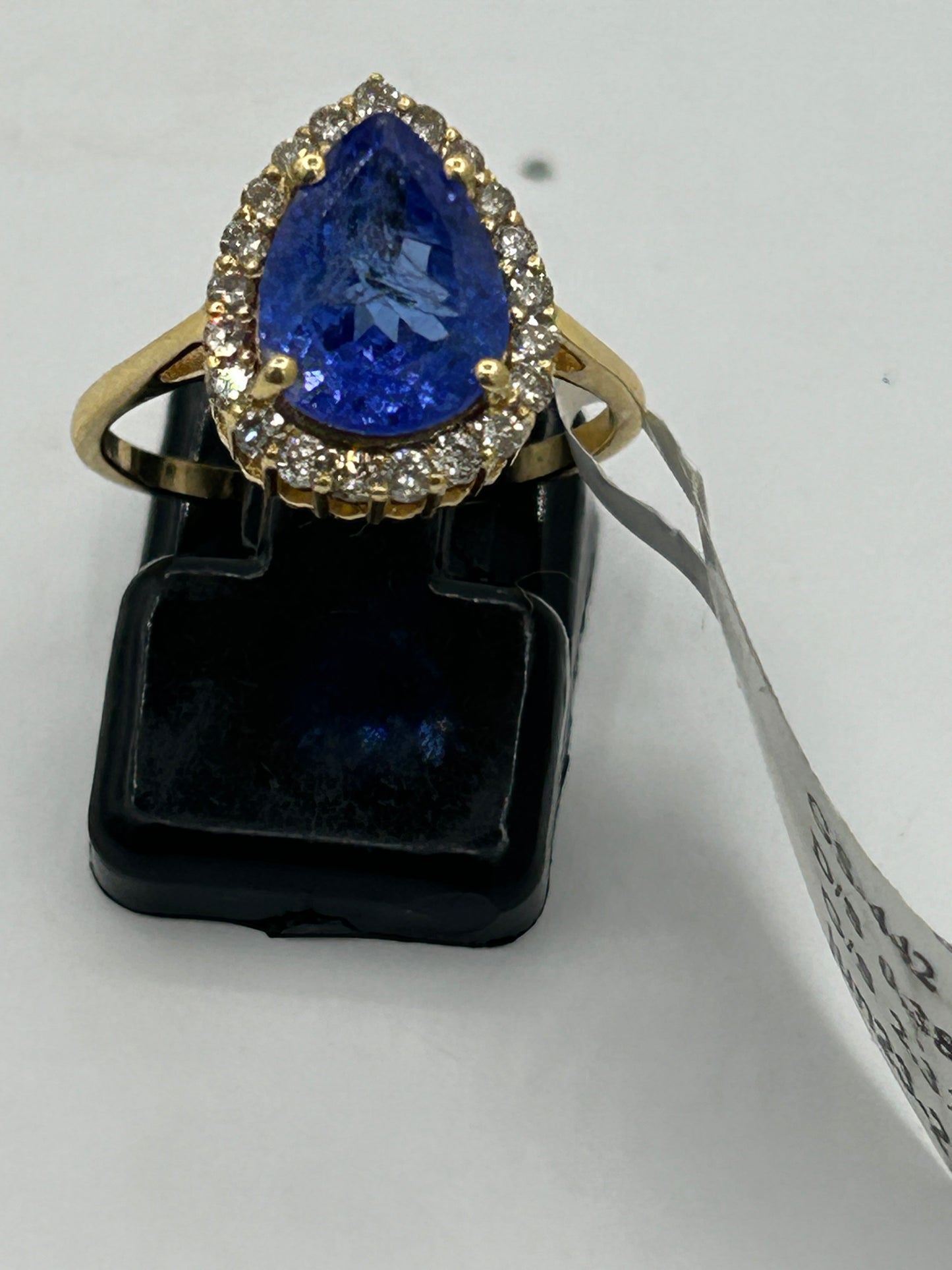 Tanzanite 14k Solid Gold Diamond Rings..