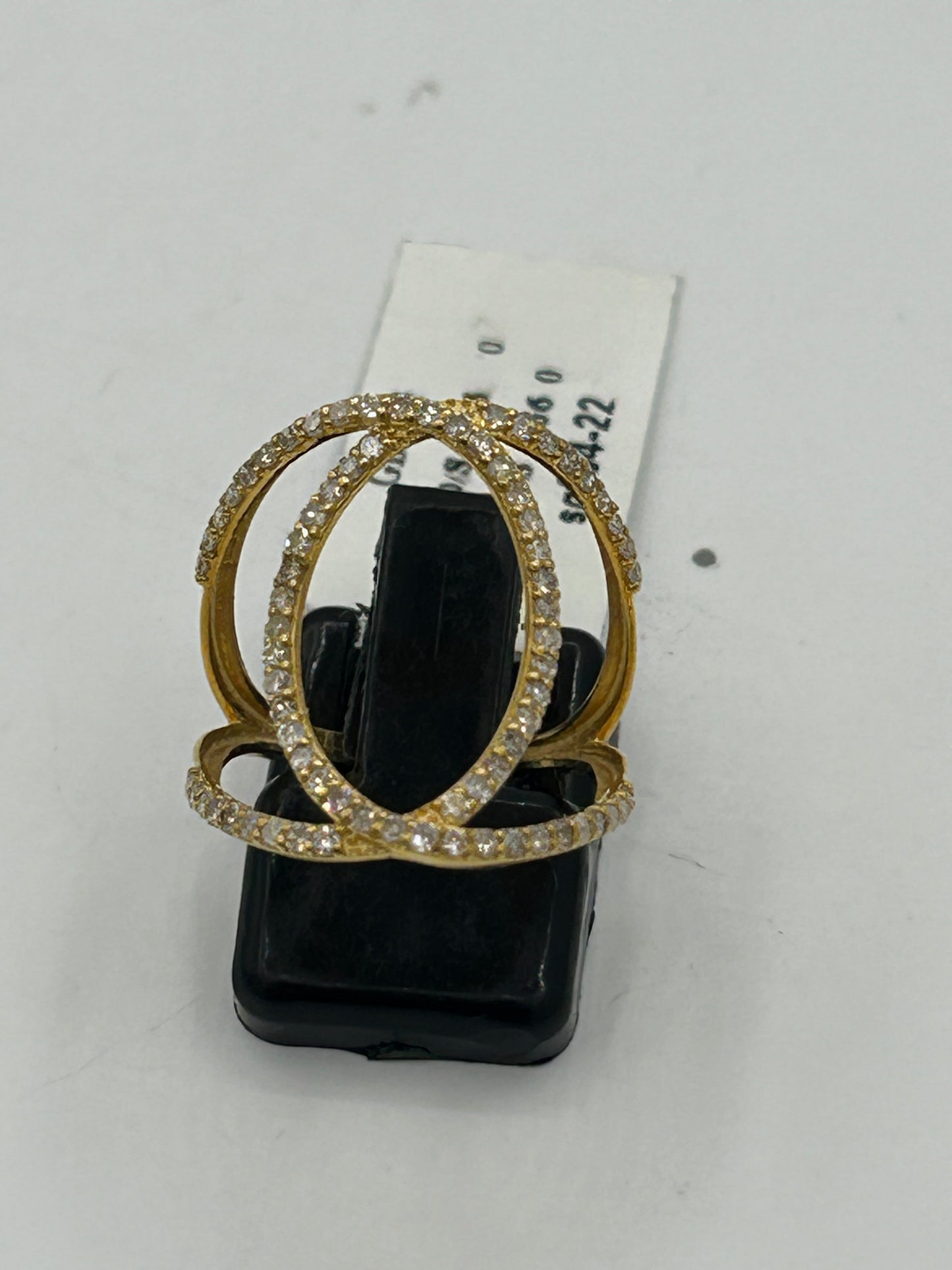 14k Solid Gold Diamond Rings..