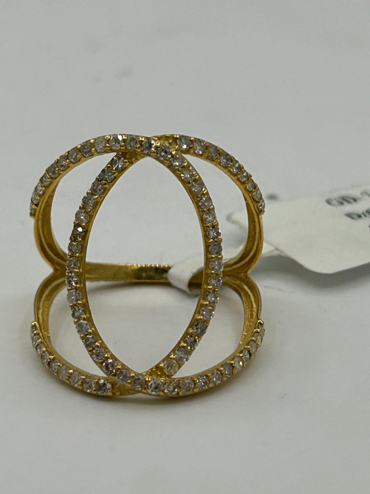 14k Solid Gold Diamond Rings..