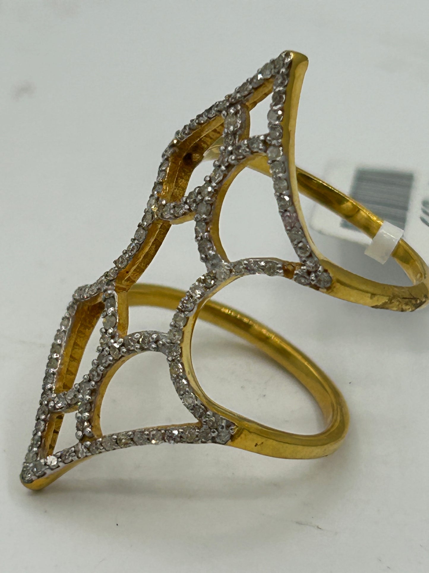 14k Solid Gold Diamond Rings..