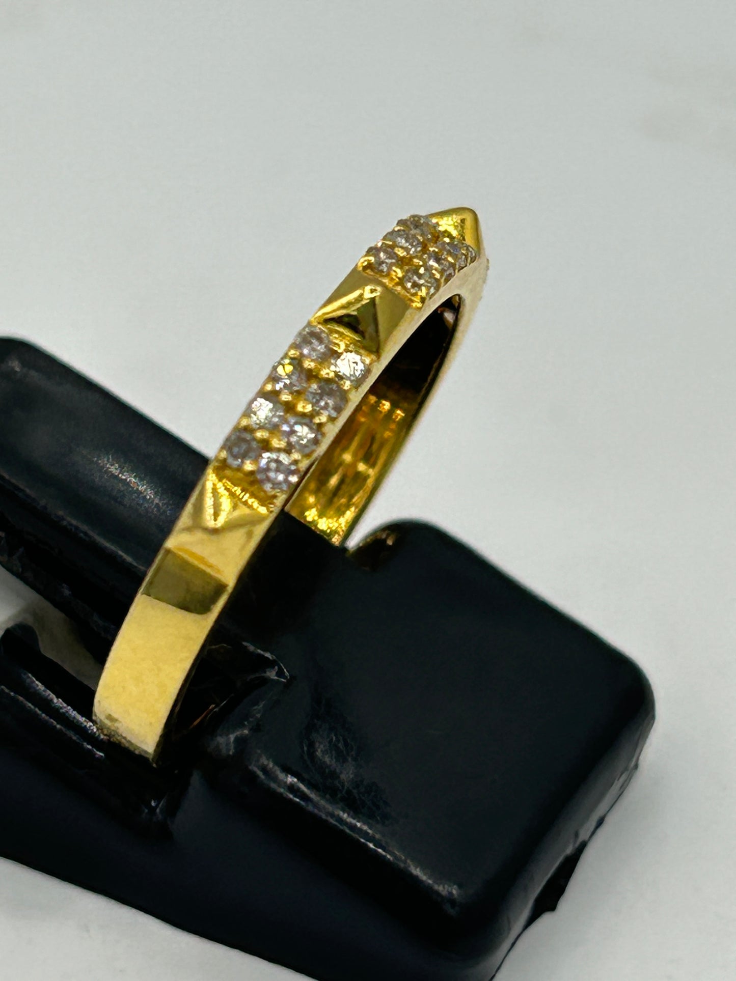 14k Solid Gold Diamond Rings..